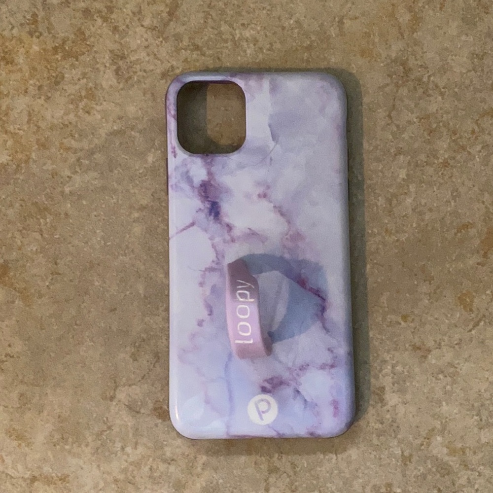 Loopy Original - iPhone 11 Pro Max (6.5" Screen) - Purple Marble | Gloss Edition